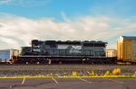 NS SD40-2 Locomotive in the yard